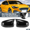 Ford Focus RS ST Rearview Mirror Cover Overlay Gloss Black (2012-2018)