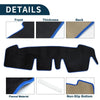 Honda N-ONE JG3 JG4 Sun Protector Black Blue Dashboard Cover Mat (2012-2022)