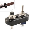 Horn Headlight ON-OFF 1pc 7/8" Mini Dual Toggle Switch (Fits Various Models)