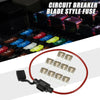 Car 7.5A Mini Blade Style Fuse Set with 16 AWG Holder