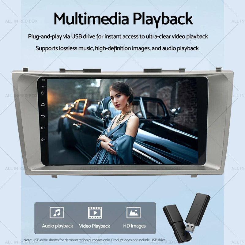 Toyota Camry 9'' In-Dash CarPlay Stereo (2007-2011)
