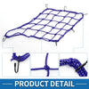 Motorcycle Motorcycle Luggage Cargo Net 40x40cm Bungee Cargo Net Blue