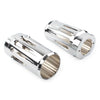 Harley Touring Road King Glide Chrome Fork Boot Slider Cover (1980-2024)