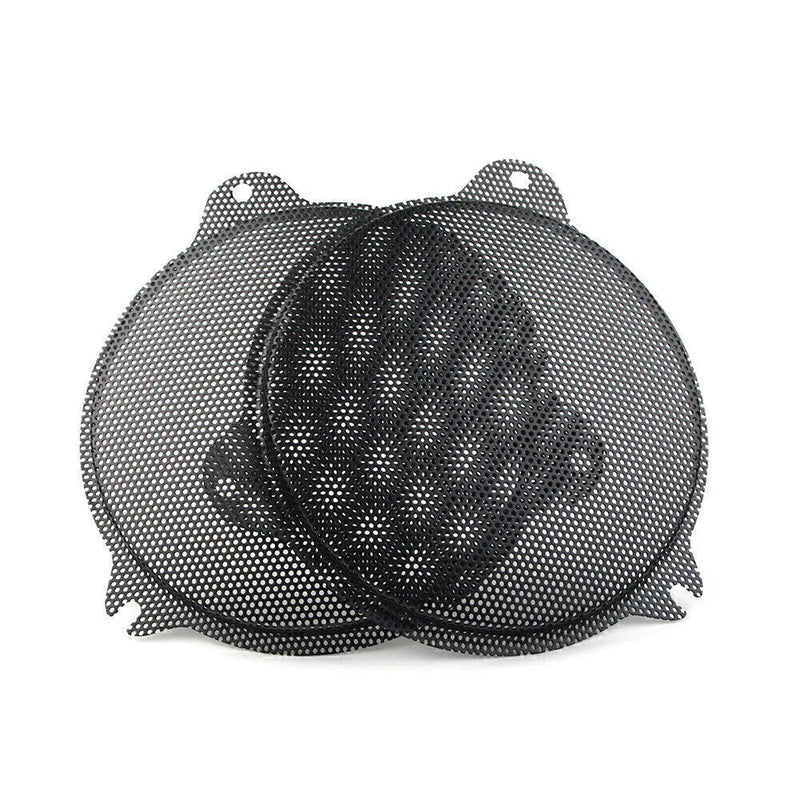Harley Davidson Electra Glide Black Front Mesh Speaker Grills (2014-2018)