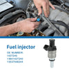 BMW 325i 325xi 2.5L Black Fuel Injector (2001-2005)