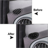 Fiat 500 Defogger Air Vent Panel Cover Trim (2012-2015)