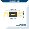 Car, Motorcycle, Boat - Gold & Black 5 x Mini ANL 450A Fuses