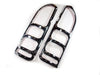 Toyota Hiace Commuter Chrome Tail Light Covers (2005-2013)