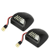 Chevy Silverado Avalanche 2 x LED License Plate Lights (1999-2013)
