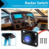 Boat, Caravan, Truck, Marine 12V 1 Gang Toggle Rocker Switch Panel ON/OFF