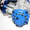 Blue Racing Mini Pocket Quad ATV 49cc 2-Stroke Engine Motor