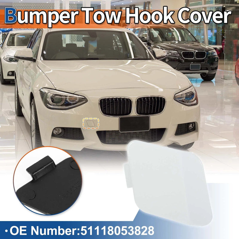 BMW 114i (2012-2014) Pure White Tow Hook Cover