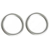 Mercedes GLK 2 x Air Vent Outlet Cover Ring Trim (2008-2015)