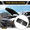 Toyota Tundra Carbon Fiber Pattern Engine Shroud Panel Set (22–24)