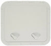 Caravan RV Access Hatch 517mm x 463mm 2 Recessed Handles Nuova Rade White