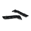 Honda Civic - Black 2 x Front Bumper Retainer Bracket (2017-2019)