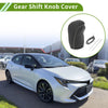 Nissan Altima 2013-2018 Black Grey Faux Leather Gear Shift Knob Cover