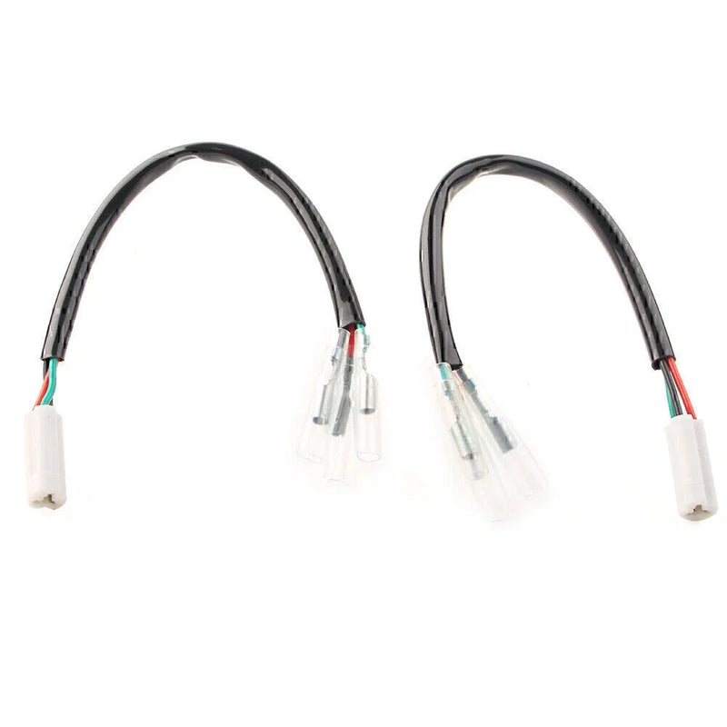 Yamaha R1 R3 FZ07 FZ09 3-Wire Front Turn Signal Y-Adapter (2015-2023)