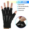 Motorcycle Half-finger Gloves Black Gray 1 Pair Ice Silk Riding Gloves