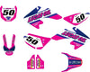 Honda CRF 50 Active Pink Style Decal Kit (2013-2021)