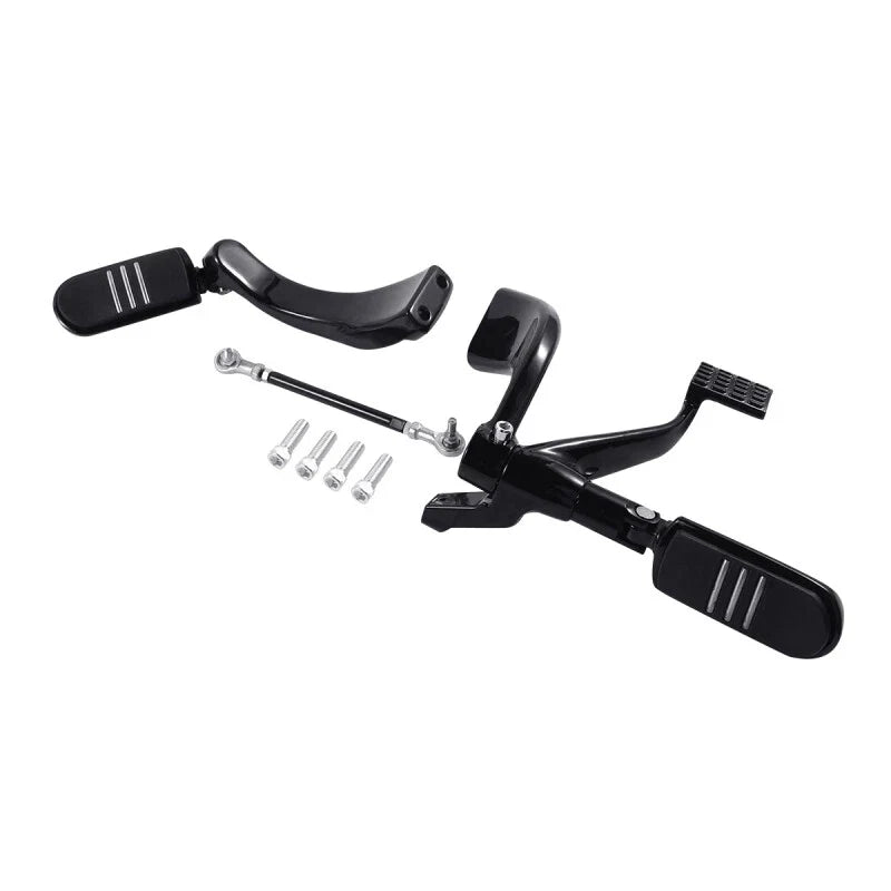 Harley Sportster XL Mid Control Shifter Lever Foot Pegs Kit (2004 - 2013)