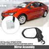 Toyota Corolla 3 x Left Door Mirror Assembly White (2020–2022)