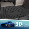 Ford Mustang (2015-2022) 1 Pc Flat Face Cargo Liner Rear Trunk Mat