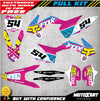KTM SX 125 Custom Graphics Kit Stickers (2013-2015)