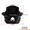 Harley FXST FXLR FXBB Front Mask Headlamps Windshield w/ Mount Bracket