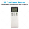 Mitsubishi Heavy Ind A/C Remote Control (RLA502A700S)