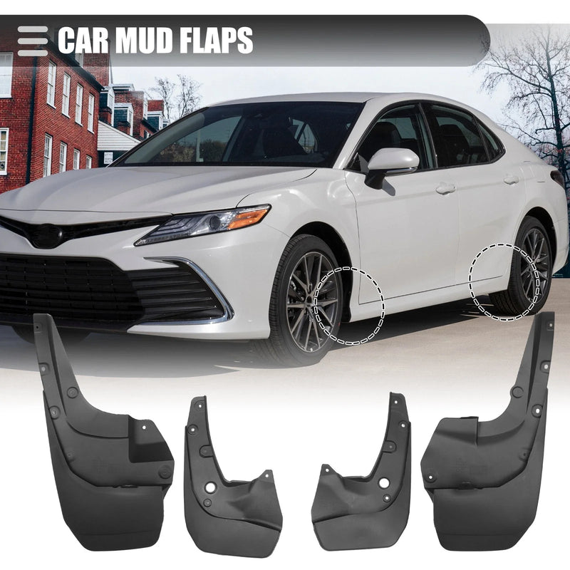 Toyota 4Runner Car Mud Flaps Splash Guards  Black (2010-2023)