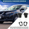 Dodge Durango Black White Front Windshield Washer Nozzles