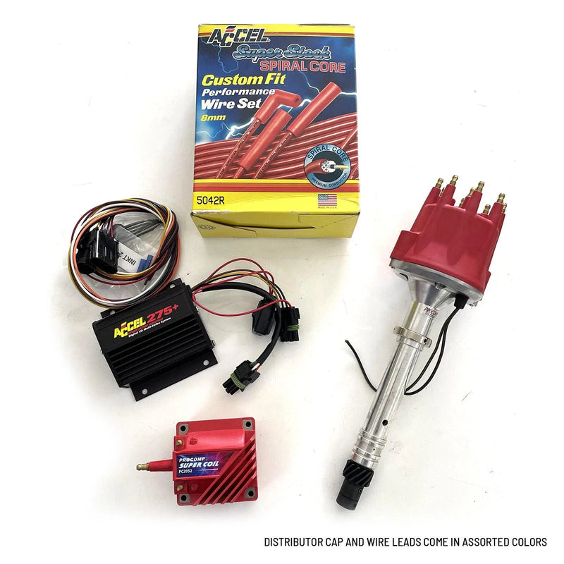 Chevy SBC BBC Accel 275+ CDI Ignition Box & Wire Leads