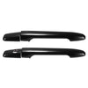 Mitsubishi 4 x Black Exterior Door Handle Covers