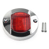 Truck Trailer RV Boat 12V LED Round Red Side Marker Lights
