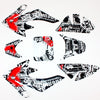 CRF50 Style Fairing Dirt Bike Decals Graphics Sticker Kit