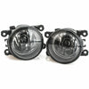 Fiat 500 Clear Driving Lamps Left Right Side Fog Light Set (2012-2018)