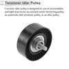 Volvo S60 (2010-2015) 1 x Black Drive Belt Idler Pulley