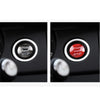 LR Range Rover Discovery Red Carbon Fiber Engine Start Button Cap (2014-2018)