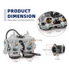 Kawasaki Prairie 650 / Brute Force 650 Carburetor (2002-2006)