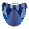 Honda CBR954RR Blue Windshield Windscreen Double Bubble (2002-2003)