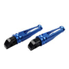 Daytona 675, 955i, Tiger 1050 Blue Rear Passenger Foot Pegs (2006-2017)