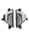 KAWASAKI NINJA 300 400 650 ZX-6R ZX-4R (2013-) Clear LED Front Indicators