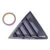 Toyota Corolla Carbon Fiber Side Window Louver Shutter Cover Trim (2014–2018)