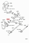 LandCruiser 80 Series 1FZ 1HD 1HZ Lower Steering Shaft