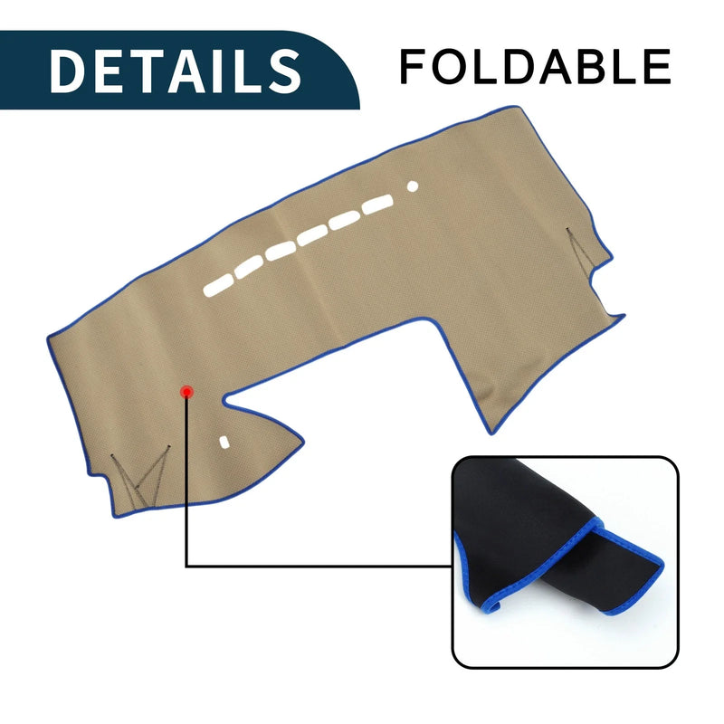 Mazda Premacy MK3 Sun Protector Black Blue Dashboard Cover Mat (2005-2016)
