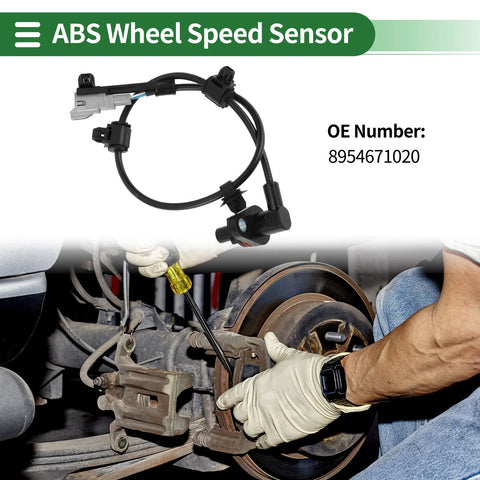 Toyota Hilux SW4 ABS Wheel Speed Sensor Rear Left (2005–2015)