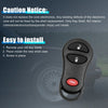 Dodge Key Fob Shell Case 3-Button (2001-2005)