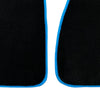 BMW 3 Series E30 Coupe 2 x Black Floor Mats (1982-1994)