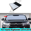 Toyota Highlander Sunshade / Front Windshield / Privacy Thick (2014–2019)